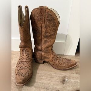 Brown Western Cowboy Boots
